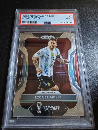 World Cup Lionel Messi 2022 Panini Prizm World Cup Lionel Messi