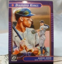 AARON JUDGE 2021 Panini Donruss Optic - Diamond Kings Purple #2 New York Yankees