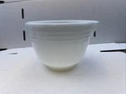 Vintage Pyrex Hamilton Beach Milk Glass 5 Cup Mixing Bowl Ribbed Design w/Spout