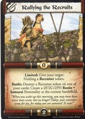 Rallying the Recruits Ungraded L5R: Promotional Cards - L5R