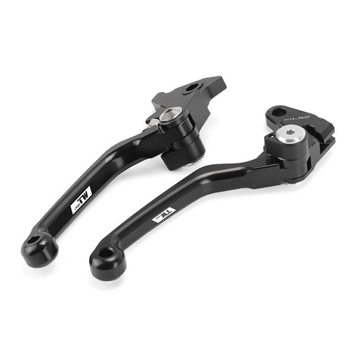 Cnc Pivot Brake Clutch Levers For Yamaha Tw 0 Tw0 02 22 Black Ebay