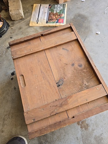 Caja de madera vintage publicidad Proctor & Gamble P&G jabón de nafta aniversario - Imagen 8 de 9