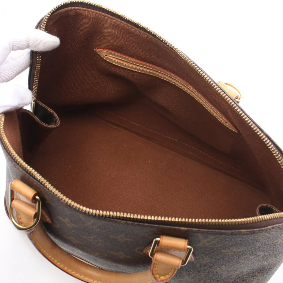 LOUIS VUITTON Alma PM Handbag M51130 Monogram canvas Brown Used Women LV - Image 3 of 4