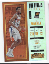 T.J. WARREN 2017-18 PANINI NBA CONTENDERS THE FINALS TICKET /99