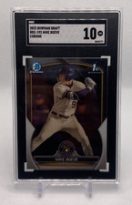 2023 Bowman Draft Chrome Mike Boeve 1st Bowman #BDC-192 SGC 10