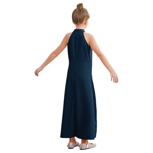 Girls Rompers Wedding Jumpsuits Party Bodysuit Modern Gowns Sleeveless Leotard - Picture 45 of 60