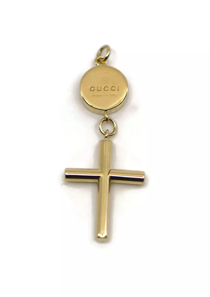 Gucci cross hotsell pendant