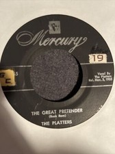 The Platters The Great Pretender/I m Just A Dancing Partner On Mercury 45