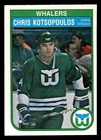 1982 O-Pee-Chee Hockey Chris Kotsopoulos #124 PSA 8.5
