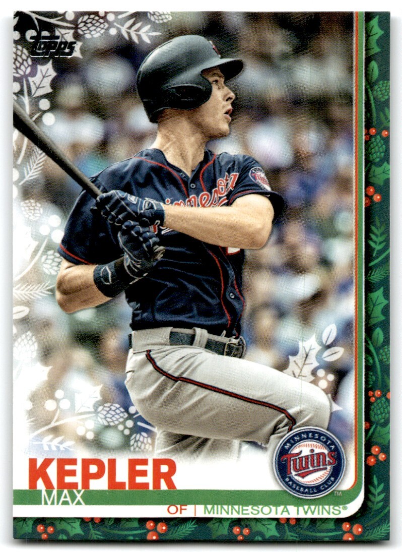 2019 TOPPS HOLIDAY MAX KEPLER MINNESOTA TWINS #HW67