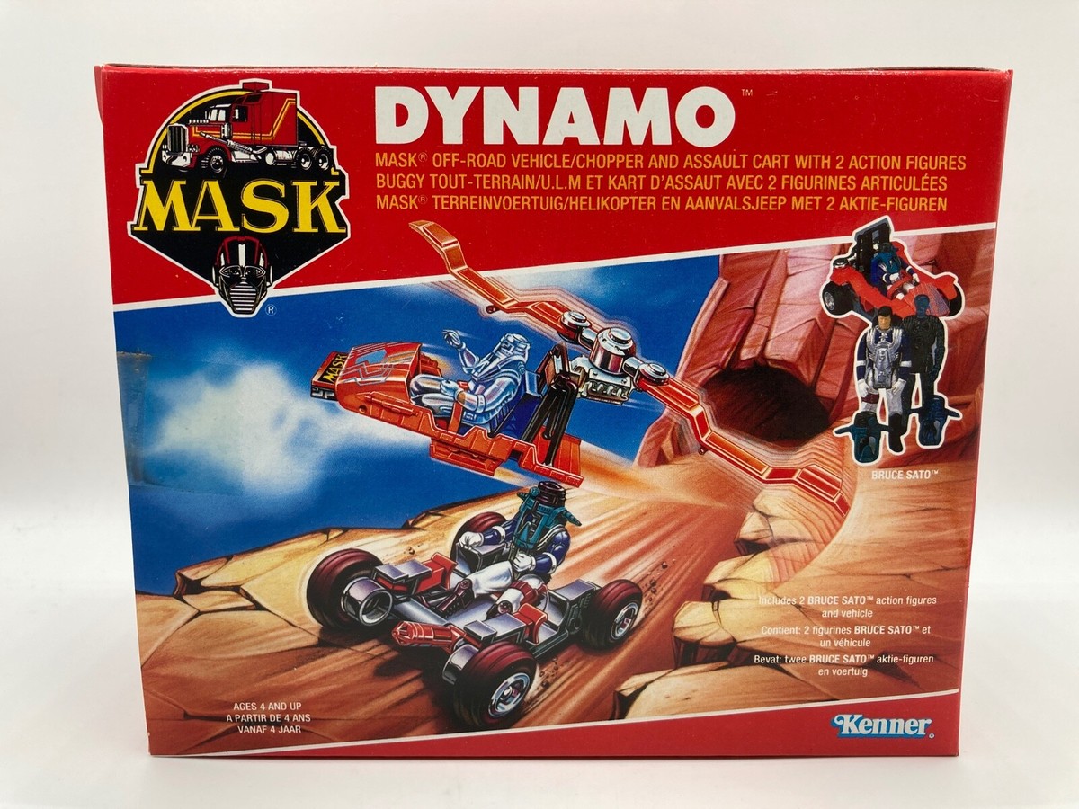 M.A.S.K Dynamo Vehicle & Figures Boxed Sealed Vintage MASK 1980s