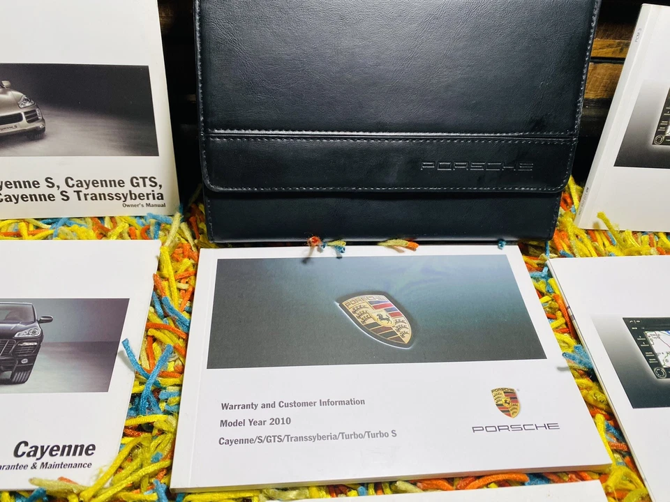 Porsche Cayenne S Transsyberia GTS 2010 juego manual del propietario + navegación PCM BK Foto 3 de 4
