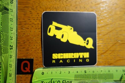 Alter Aufkleber Automobil LKW Truck Bus Sicherheitsgurte SCHROTH Racing