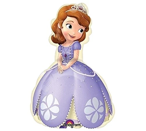 Globos de papel aluminio Disney Princesas Fiesta