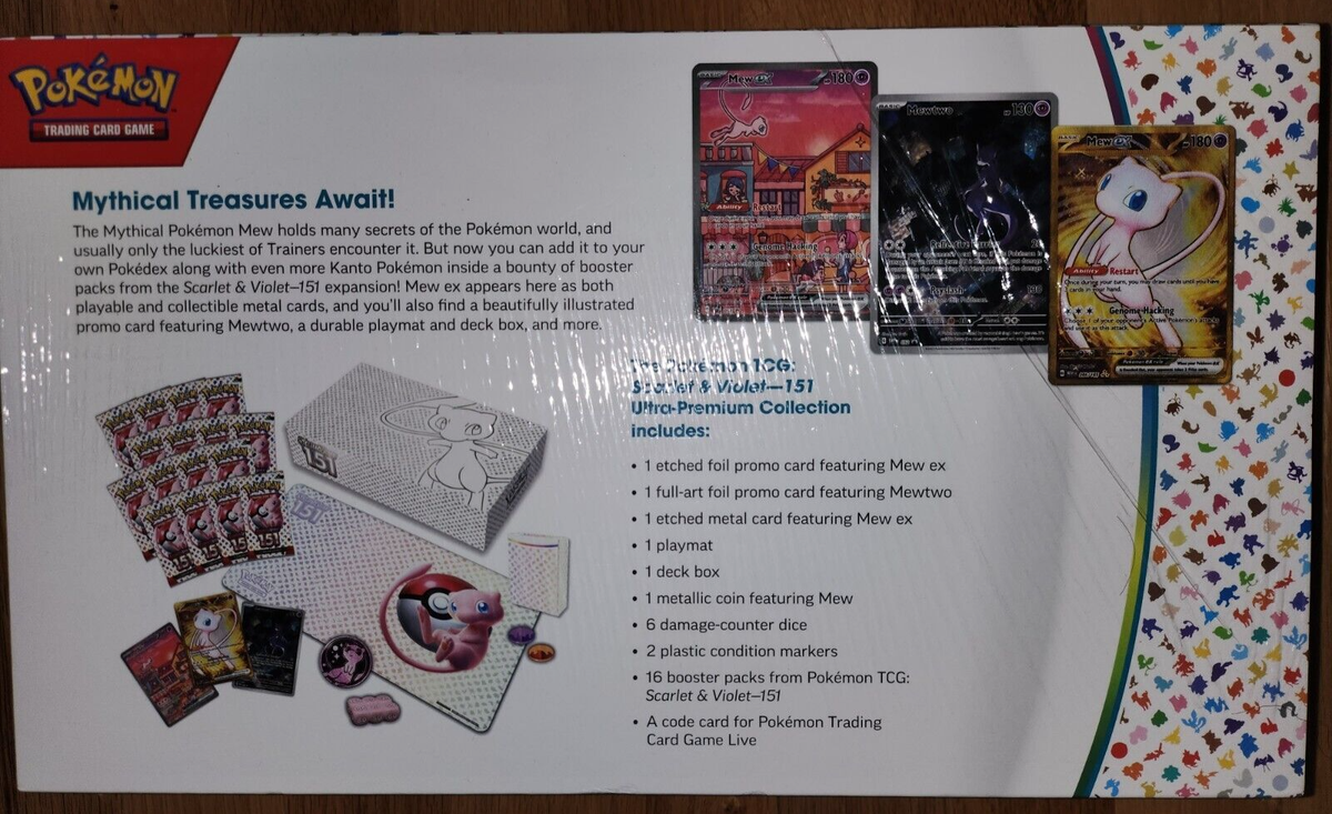 Pokemon TCG Scarlet & Violet 151 Ultra Premium Collection Mew