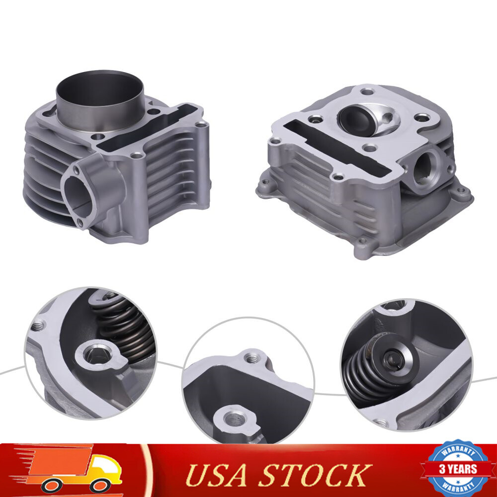 For Gy6 150cc 61mm Engine Rebuild Kit Big Bore Cylinder Kit With Cylinder Head