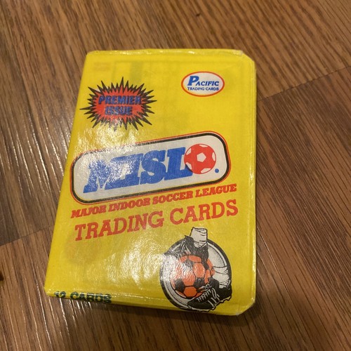 MISL Soccer Trading Cards Packs Pacific 1988-89 Unopened (2) - Picture 3 of 3
