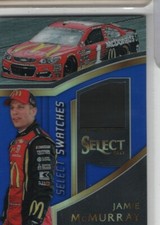 Jamie McMurray NASCAR 2017PaniniSelect BluePrizm Patch #JM 132/199 030922DMCD196