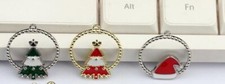 lot 60 Pcs cartoon Tree hat mix Charm earrings Pendants DIY Jewelry Makings