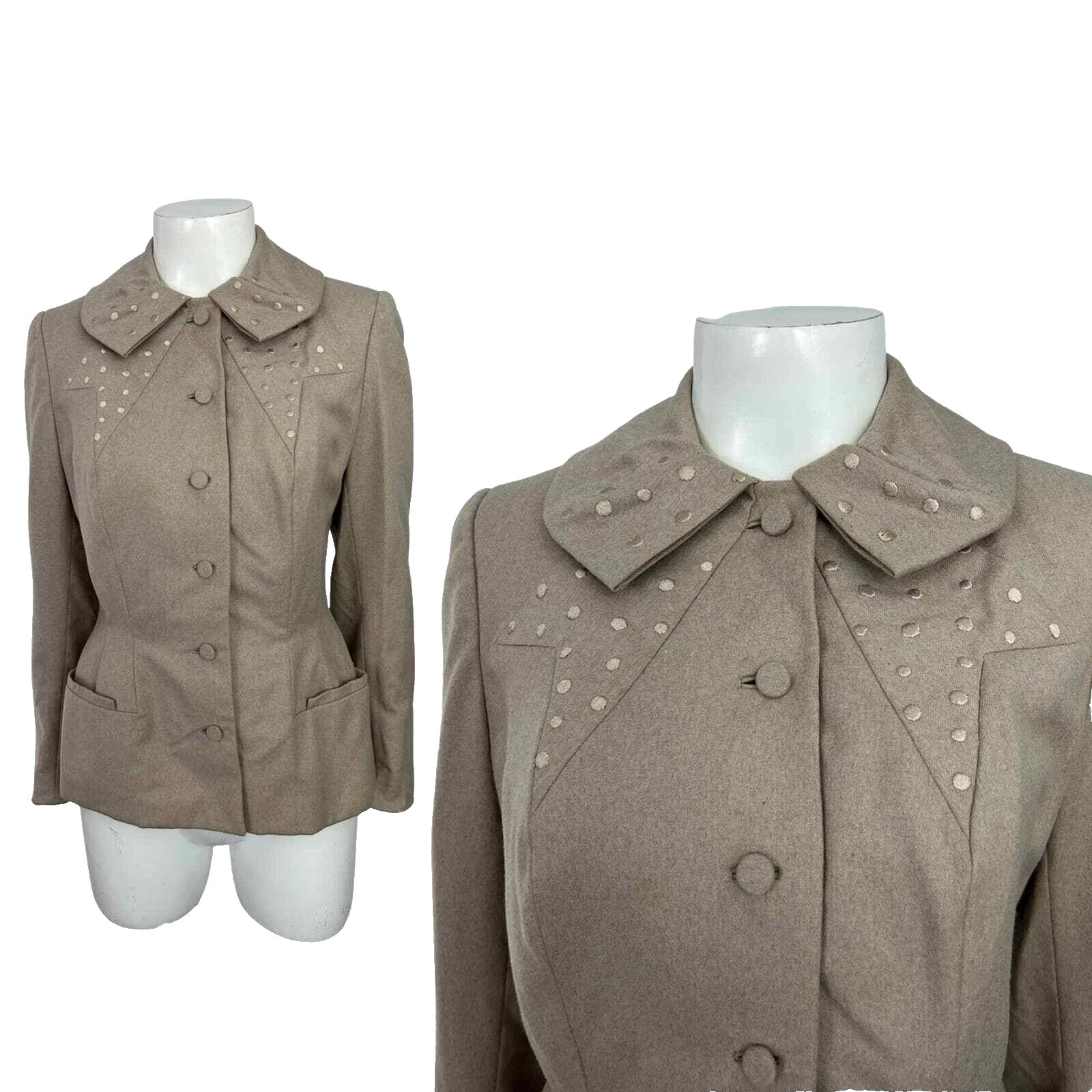 Casual 1940s Vintage abrigos, chaquetas y chalecos para Mujeres
