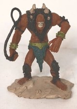 Mattel He-Man Beast Man Mini-figure 200X Display 2.75 2001 Good Condition