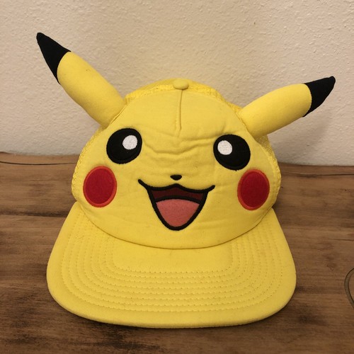 Pikachu Pokémon SnapBack Trucker Hat 