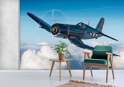 3D Himmel Wolken Flugzeug C244 Tapete Wandbild Fototapete Alius Herb Amy 2023