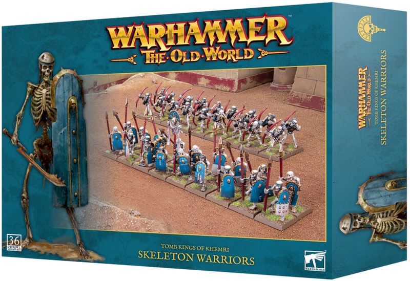 Warhammer The Old World : Tomb Kings of Khemri Skeleton Warriors