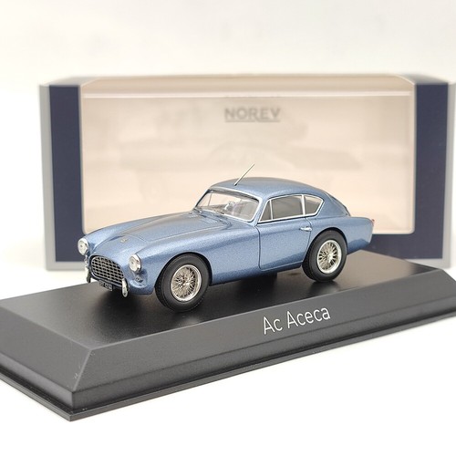 Norev 1/43 1957 AC ACE Blue Diecast Model Cars Limited Collection - Afbeelding 1 van 6