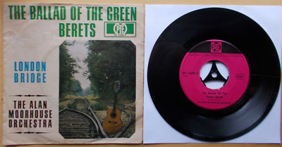 The Alan MOORHOUSE Orchestra The Ballad of the Green Berets Pye Rec. DV 144 99P