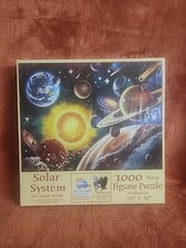 1000 Piece Solar System Jigsaw puzzle by SunsOut. 20x27 Finished Size. New