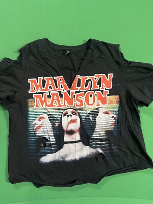 Vintage Bay Island Size Medium M Marilyn Manson 