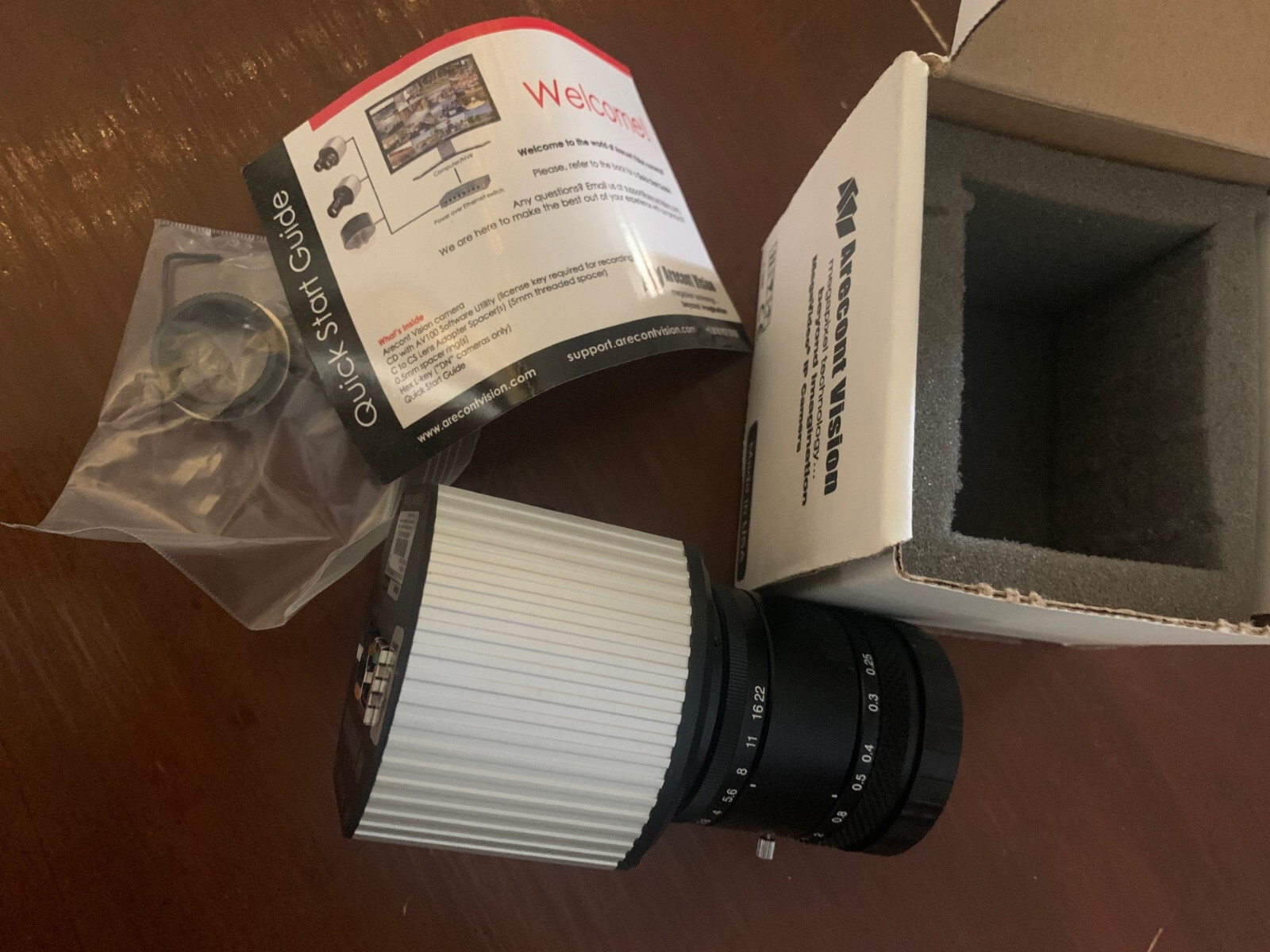 Arecont Vision Security Camera AV10005DN, Open Box, w/High Q