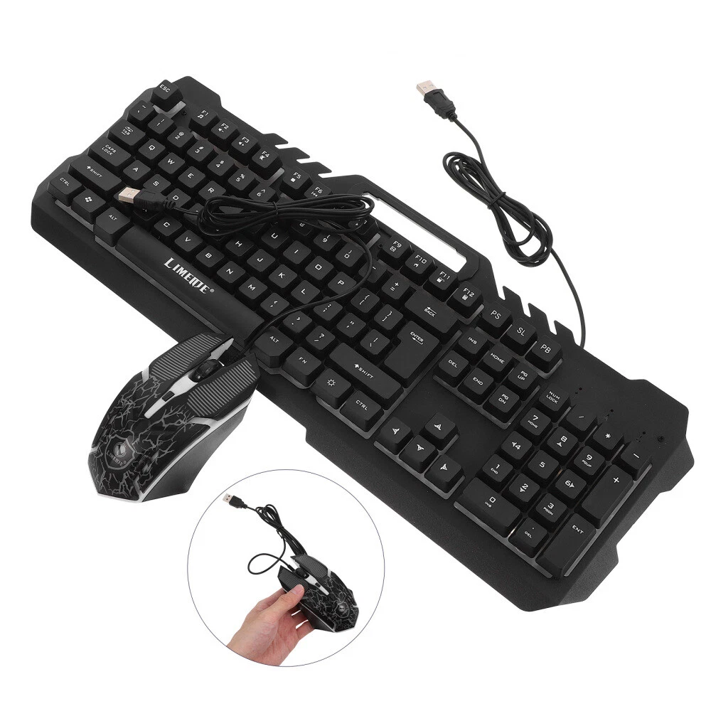 High-Performance Mechanical Gaming Keyboard with Electric Wired Comfort Design