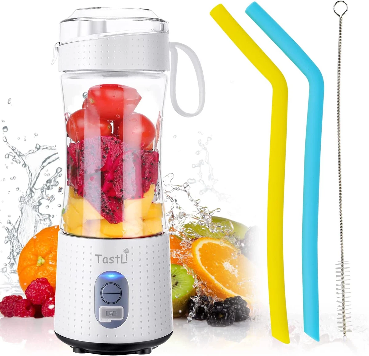 Licuadora Portatil Batidora Smoothies Vaso Manual Pequena Turmix Juicer  Salud