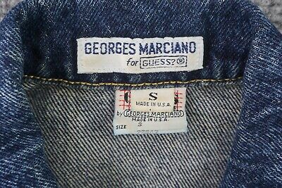 Georges Marciano for Guess Jean Jacket Mens Small Vintage Georges Marciano for Guess Jean Jacket Mens Small Vintage