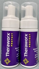 Lot of 2 Theraworx Protect Advanced Hygiene Barrier System Foam 3.4 oz