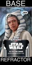 REFRACTOR 2024 Topps Star Wars Chrome Trading Cards Complete Your Set U Pick