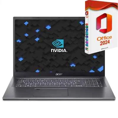 Acer Aspire 5 A17-51-Core i7 - 150U, Office 2024, beleuchtete Tastatur