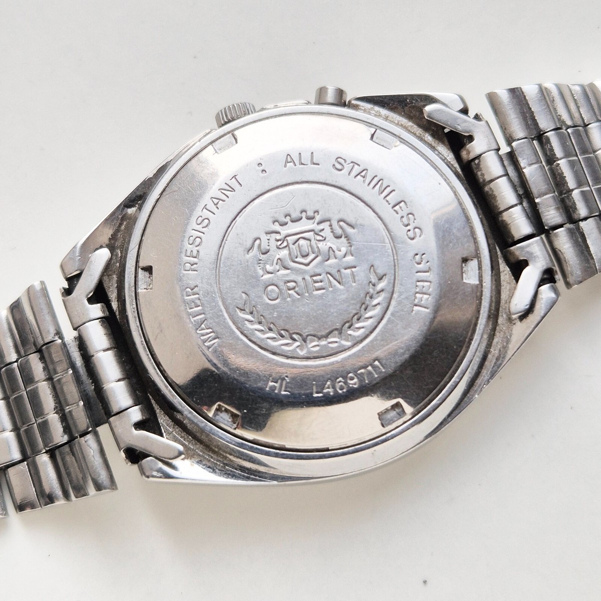 Vintage ORIENT tristar 3 star AAA crystal L469711 Japan Men