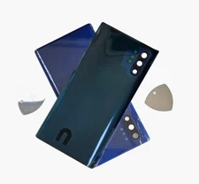 Blue Battery Door Back Glass Cover Camera Frame Compatible W Galaxy Note 10 Plus