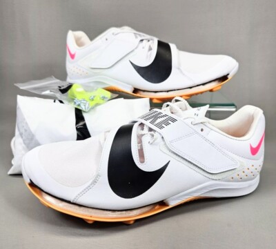 Nike Air Zoom Long Jump Elite Track Spikes White Pink CT0079-101
