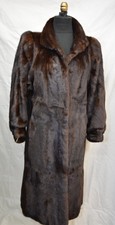 Ranch Mahogany Mink Fur Coat ~ #4041