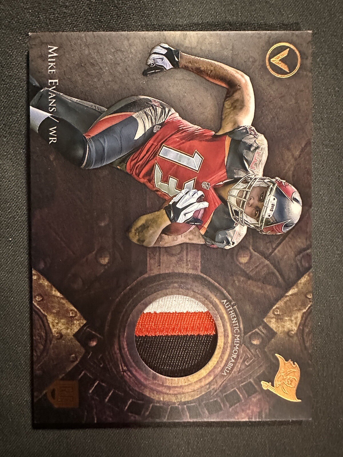 Mike Evans Topps Valor Patch Relics #VPME Speed