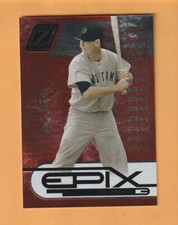 Ted Williams Boston Red Sox 2005 Zenith Epix Orange Play #20 /750 HOF 7L