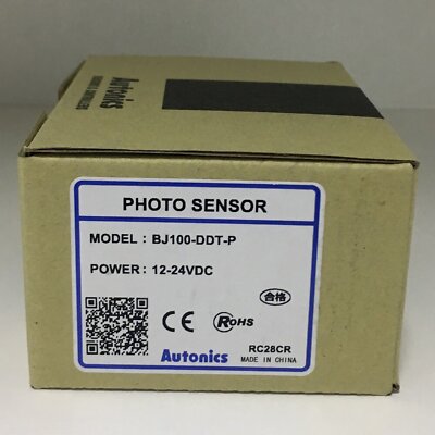 New One Autonics BJ100-DDT-P Photoelectric Sensor BJ100DDTP Free Shipping