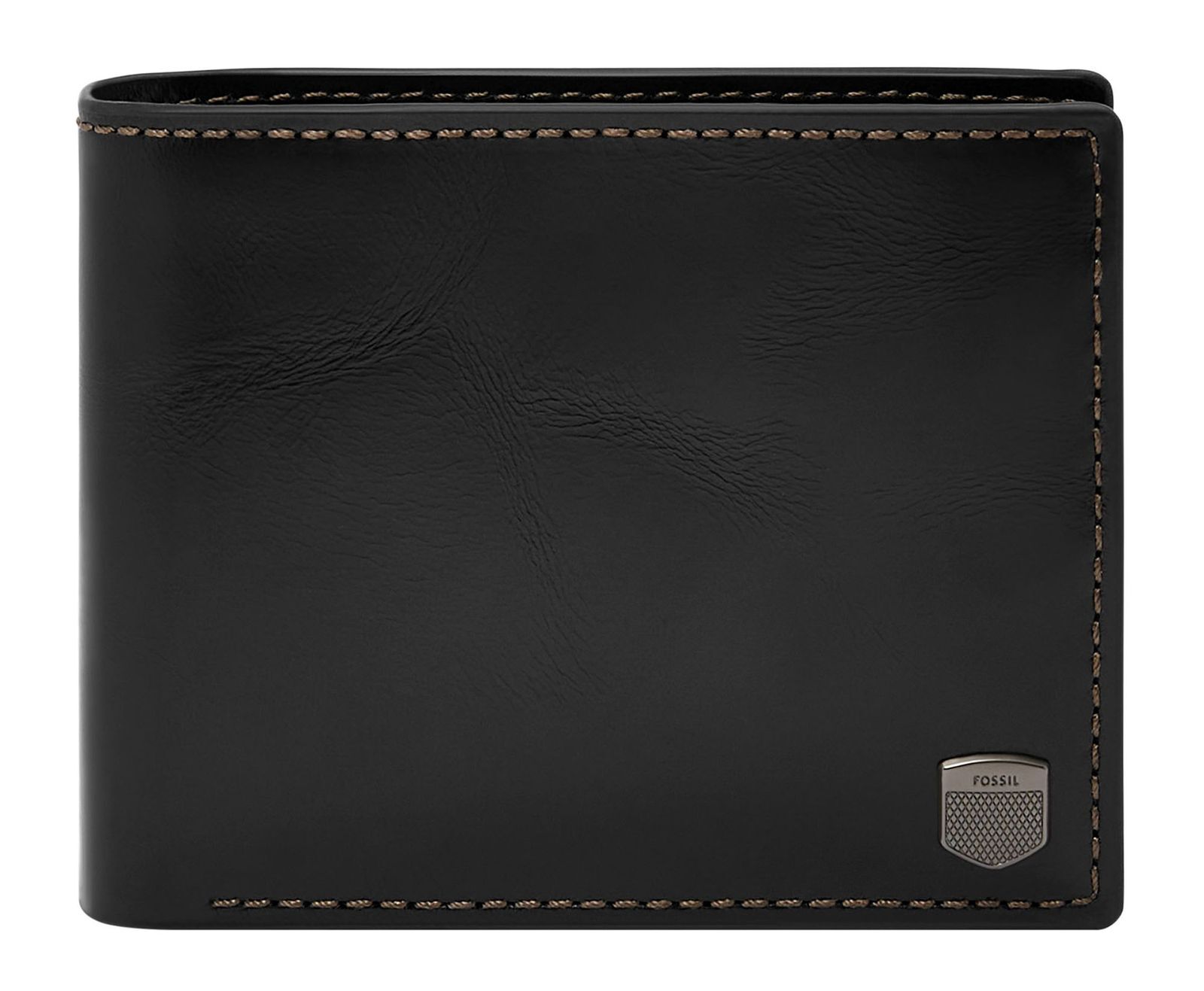 FOSSIL purse Hayes Coin Pocket Bifold Wallet Black