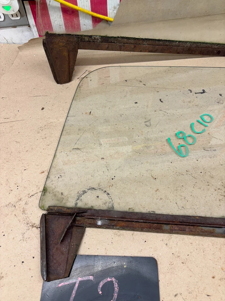 1967 1972 1971 C10 C20 C30 Blazer K10 Chevrolet Gmc PUERTA CRISTAL CONJUNTO PAR DERECHA IZQUIERDA OE Foto 2 de 4