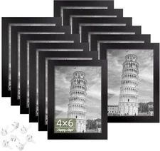 Wood Picture Frames Lot 12 pcs