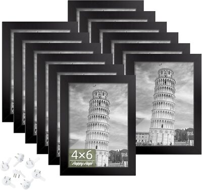 Wood Picture Frames Lot 12 pcs